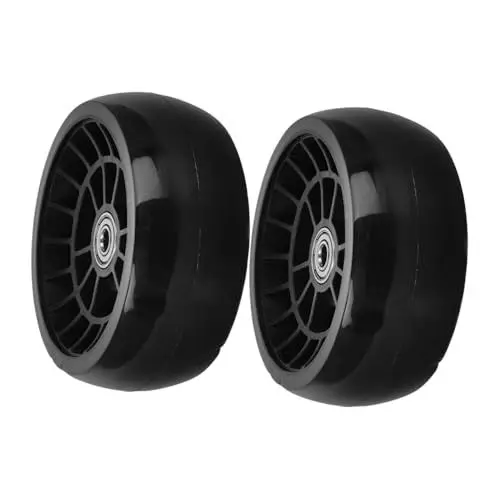 Produktbild: TOYANDONA 2 Stück Roller Hilfsräder Elektroroller Kinderroller E Scooter Elektroroller Zubehör Pro Scooter Elektroroller Für Kinder Kinder Elektroroller Wheelies Pu Schwarz
