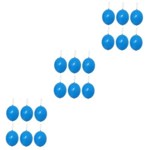 Produktbild: TOYANDONA 30 Stk Kinder Punschbälle Karneval Hochzeitsballons Ballonfahren Gelbe Luftballons Babyboard-aufkleber Für Autos Spielzeug Prallen Neon Partydekorationen Blaue Luftballons Blue