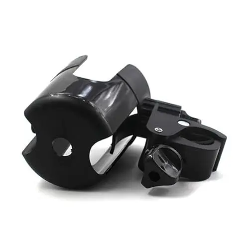 Produktbild: TOYANDONA 360 Flaschenhalter für Kinderwagen Trinkflaschenhalter fürs Fahrrad Kinderwagen flaschenhalter getränkehalter für Kinderwagen zubehör für Kinderwagen Rotationsflaschenhalter Black