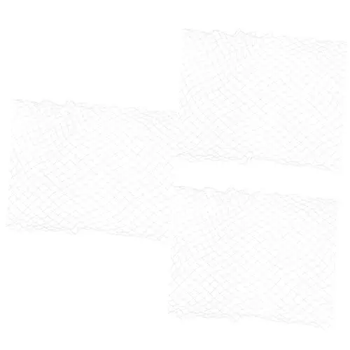 Produktbild: TOYANDONA 3 STK Kindersicherheitsnetz Klettergerüst Netz Kindersichere Netze Sicherheitsnetz Für Den BAU Indoor-balkonnetz Kinder Sicherheitsnetz Außendecknetz Moskitonetz Weiß Baby
