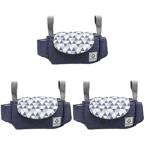 Produktbild: TOYANDONA 3 STK Kinderwagentasche Hängende Windelablage Rucksack Wickeltaschen Kinderwagen Aufbewahrungstasche Tote-Einsatz-Organizer Jogging Kinderwagen Einfach Aufbewahrungskorb Baby Nylon