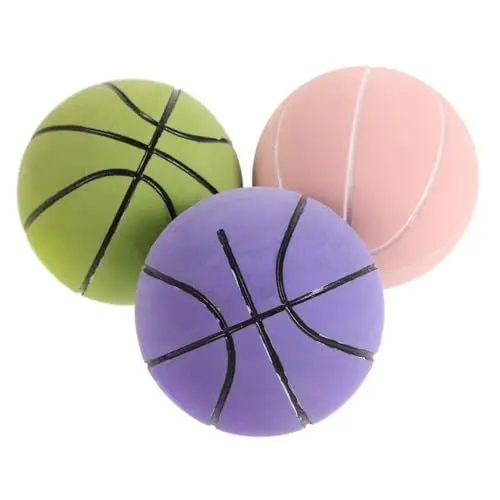 Produktbild: TOYANDONA 3st Kleiner Basketball-hüpfball Springende Bälle Zum Stressabbau Dekompressions-sprungbälle Party-hüpfbälle Spielzeuggeschenk Springende Bälle Spiel Hüpfbälle Gummi