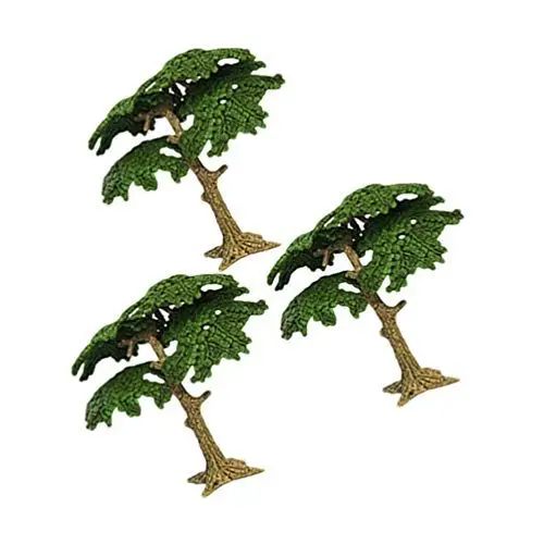 Produktbild: TOYANDONA 3st Modellbaum Für Den Garten Fee Miniaturwald Künstliche Modellbäume Parkmodell Gefälschte Zypresse Miniatur-plastikbäume Zugbäume Selber Machen Akzente Kind Flaschenbürste Groß