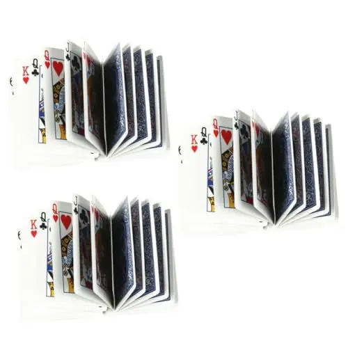 Produktbild: TOYANDONA 3 Stücke Poker Prop Lustige Tricks Nahaufnahme Spielkarten Werkzeuge Bühne Leistung Zubehör Mit Lagerung Box