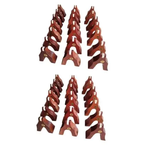 Produktbild: TOYANDONA 42 Stk Guzheng-Code zither instrument Guzheng-Brücken Koto-Instrument Kinderinstrumente Guzheng-Nagelklebebänder Guzheng-Teile Guzheng-Armaturen Holz Guzheng Lieferungen Brown