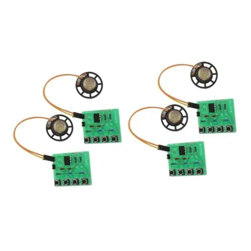Produktbild: TOYANDONA 4 Sätze Schweißset Oszillator Lötmaterial DIY Musikinstrument Musikoszillator DIY Elektronisches Lötzubehör Musikinstrument DIY Lötpraxis Kits Harfenlöten