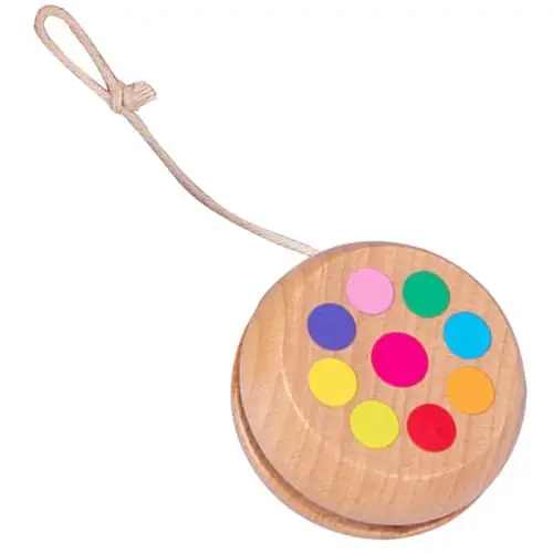Produktbild: TOYANDONA 5St Jo-Jo Lernspielzeug für die frühe Bildung pädagogischer Yoyo-Ball Mini- -Spielzeug Kinderspielzeug Kinder Outdoor Spielzeug Spielzeuge für Kinder kleines hölzern