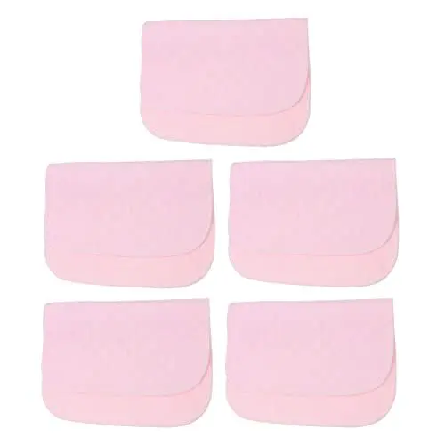 Produktbild: TOYANDONA 5St Urin-Pad matratze babymatratze matratze babybett polster Babybettauflage Windelmatte Wickelauflagen für Kleinkinder Windeleinlagen für Kleinkinder TPU Rosa