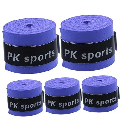 Produktbild: TOYANDONA 5 Rollen Anti-rutsch-gürtel Für Drumsticks Diy-drumstick-tape Trommelstock-schweißbandagen Drumstick-wraps Schweißabsorbierendes Band Für Drumsticks Violett Wasserviskoser Pu