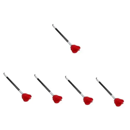 Produktbild: TOYANDONA 5st Zauberstabblume Trickrose Trick-Rosen-Requisiten Rosen Zum Zaubern Gimmick-Rosen-Modelle Partei Stieg Stieg Gimmick Rosenblüte Zartes Rosa Kreative Rose Kunststoff