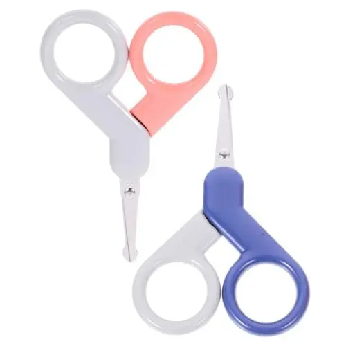 Produktbild: TOYANDONA 6 Stk Nagelschere Edelstahlschere Nagelset Für Kleinkinder Nagelknipser Für Babys Baby-sicherheitsset Kinderanzug Babyschere Abs Neugeboren Rostfreier Stahl Maniküre-werkzeuge