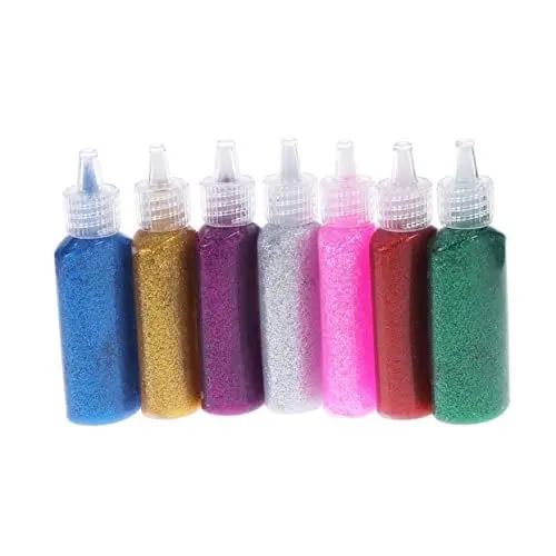 Produktbild: TOYANDONA Klebemalset Für Jungen Und Mädchen Glitzerkleber Multifunktionaler Klebestift in Tube Basteln Für Jungen Und Mädchen Erwachsene