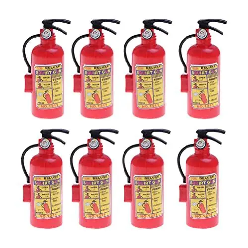 Produktbild: TOYANDONA 8 Pcs Feuerlöscher Squirter Wasser Spritzen Spielzeug Sommer Outdoor Spielzeug