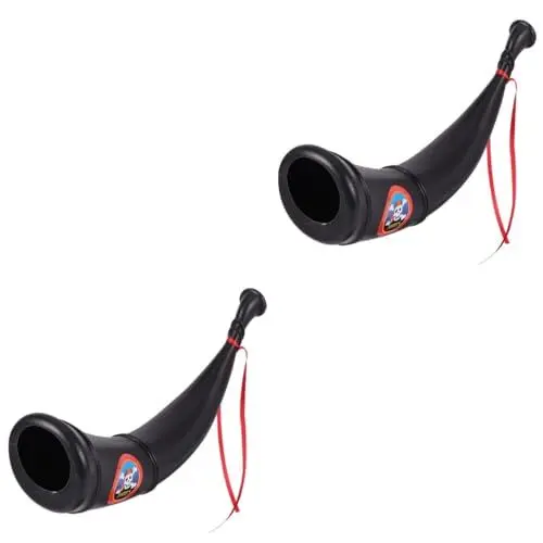 Produktbild: TOYANDONA 8 Stk Halloween-Piratenhorn Halloween-Signalhorn-Spielzeug Piratenzubehör Piratenkostüm Spielzeuge Horn Spielzeug Party Piraten Horn bilden Kleidung Geschenktasche