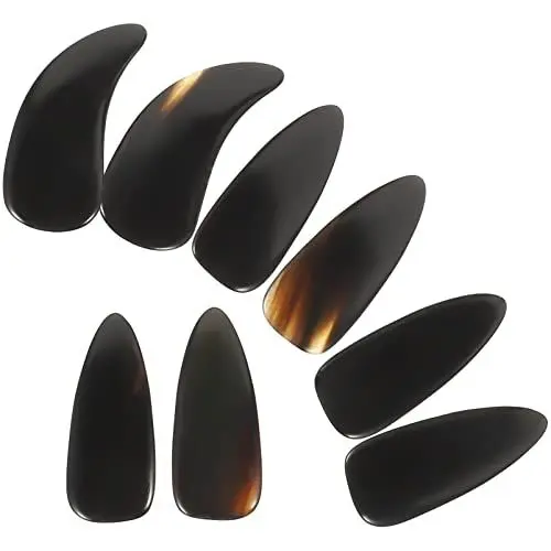 Produktbild: TOYANDONA Zubehör 8 Stück Hornnägel-picks Fingerpicks für Erwachsene Hochbeständig Ergonomisch für Bequemes Spielen