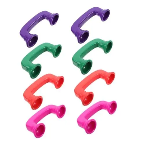 Produktbild: TOYANDONA 8stücke Teiliges Flüstertelefone Mit Akustischem Feedback Für Junge Mädchen Bunte Lesetelefone Phonetik Und Sprachentwicklung Im Gruppenunterricht Oder Spielgruppen