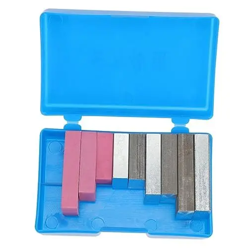 Produktbild: TOYANDONA 9St Laborgeräte naturwissenschaftliches Bildungsexperiment Bausätze Dichteblock quaderförmige Gruppe Bausatz aufbewahrungsdose Storage Boxes caakg Eisenblock Aluminiumblock Metall