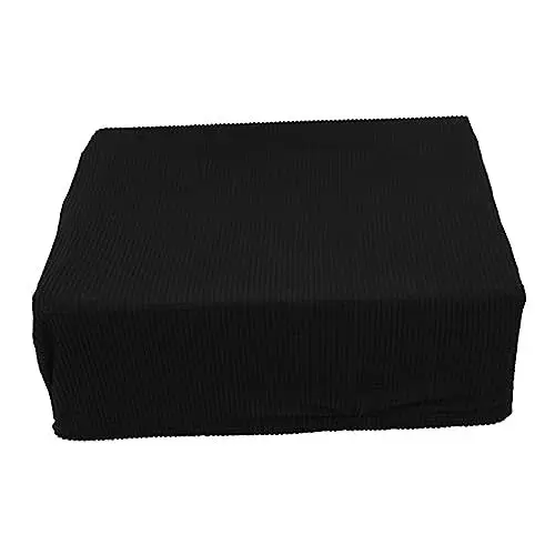 Produktbild: TOYANDONA Abdeckung Für Klavierhocker Hocker Abdeckung Waschbare Bank Abdeckung Für Klavierbank Klavierbankkissen Klavierstuhlabdeckung Bankkissenbezüge Sitzbank Polyester Black