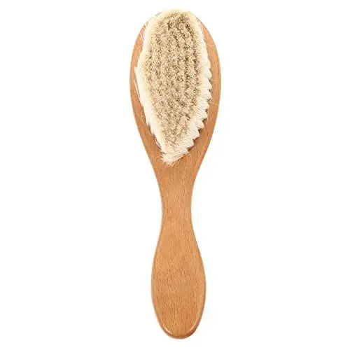 Produktbild: TOYANDONA Baby Haarbürste Kleinkind Natürliche Holz Haarbürste Babykämme für Säuglingskinder