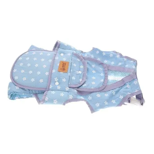 Produktbild: TOYANDONA Babytrage Säuglingstrage Fronttrage für neugeborene trage Babygurte zum Tragen Babyschale Tragetuch für Neugeborene Tragetuch zum Tragen des Babys Polyester Sky-blue