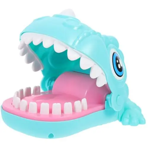 Produktbild: TOYANDONA Bissspielzeug Kauspielzeug Desktop Interaktives Trickspielzeug Beißfingerspiel Krippenspielzeug Für Kinder Fingerspiel Für Partygeschenke Beißzähnespiel Kauspielzeug Für
