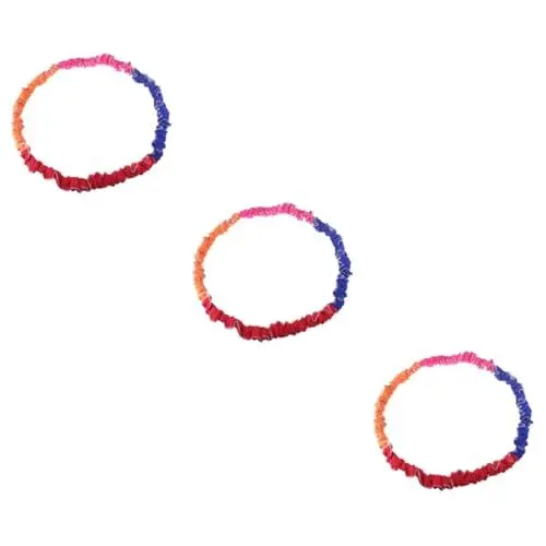 Produktbild: TOYANDONA Elastisches Seil 3 Stück 2 Kreis Für Teamwork-Spiele Für Kinder Trainingstool Für Das Sensorische System Trainingsgeräte Südost-Nordwest Laufstützen Kooperieren Seil Ziehen