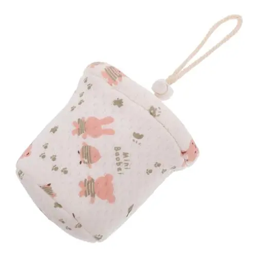 Produktbild: TOYANDONA Flaschenwärmer Schutzhülle Für Babyflaschen Schützende Flaschenhülle Glasflaschenschutz Behälter Für Milchflaschen Tragbare Wärmende Babyflasche Glasflaschenhülle Sherpa Rosa
