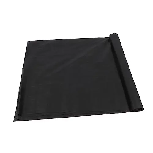 Produktbild: TOYANDONA Grastuch Sperrmulch Anti-Gras-bodendecker Gartensteuermatte Unkrautvlies Bodendecker Kontrollieren Barrieremembran Anti-Gras-Tuch Blocker-Stoff Sport Black