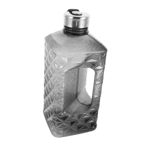 Produktbild: TOYANDONA Große Sport Trinkflasche Kunststoff Auslaufsicherer Wasserbehälter für Fitness Radfahren Camping und Outdoor Aktivitäten für Tägliche Hydration