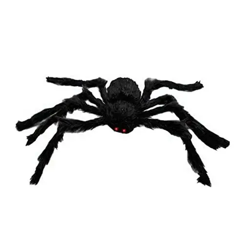 Produktbild: TOYANDONA Gruselige Halloween-Party-Dekoration Großes Spinnenspielzeug Ausgestopftes Spinnenspielzeug Halloween-plüschtiere Halloween-außendekorationen Halloween-dekor Zubehör Draussen