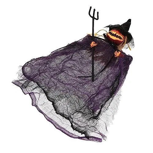Produktbild: TOYANDONA Hängende Geisterfigur Horrible Halloween Dekoration Kürbisgeist Für Party Und Festlichkeiten Wetterfest Leicht Für Innen Und Außendekoration Langlebig Und Farbecht
