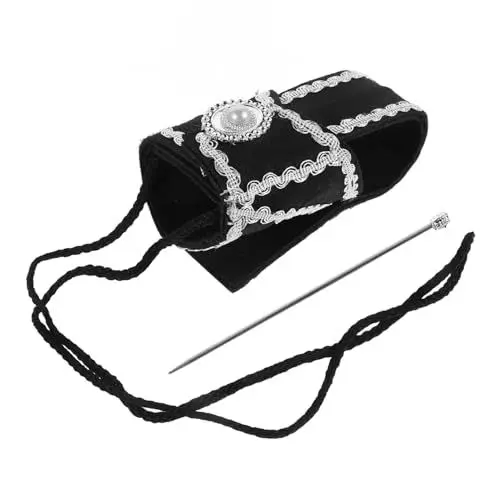 Produktbild: TOYANDONA Hanfu-hut Halloween-partyhüte Dynastie-kostümhut Männer Alten Hanfu Hut Königlicher Hut Orientalische Mütze Chinesischer Traditioneller Hut Alter Hut Männer Hut Black Polyester