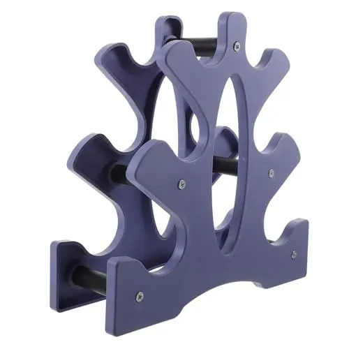 Produktbild: TOYANDONA Hantel Halter Standfest Fitnesszubehör Hantelständer Für Dumbbell Rack Beidseitig Verwendbar Mit Stabiler Hantelhalterung Aus Verschleißfestem Abs-material