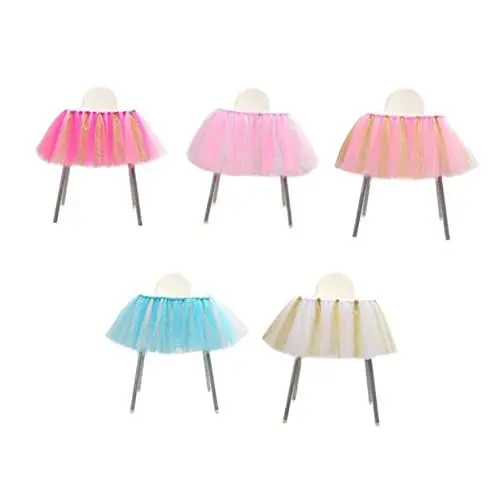 Produktbild: TOYANDONA Tutu-Rock Für Babyhochstühle Tutu- Für Babystühle Mehrzweckrock Für Geburtstage Weihnachten Heimdekorationen