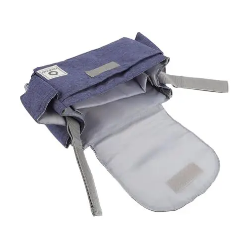 Produktbild: TOYANDONA Kinderwagentasche hängende Aufbewahrungstasche Windelaufbewahrung im Kinderwagen jogging kinderwagen Windelbehälter Hängende Tasche Lenker Mumientasche Oxford-Stoff Blue