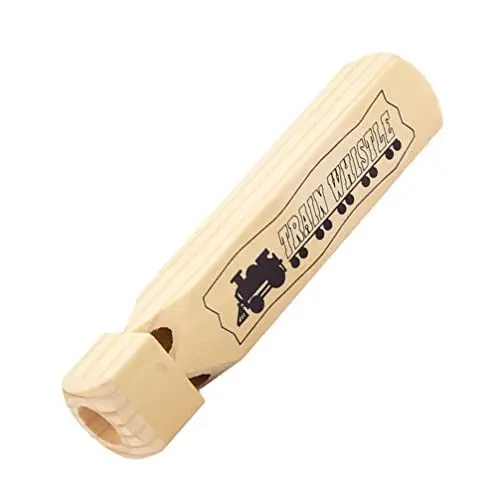 Produktbild: TOYANDONA Krachmacher Holzzug Pfeife Musikinstrument Musikalisches Spielzeug für Kinder Kinder P?dagogische Spielzeug Party Favors Spielzeug Pfeife Zug Wood Train Whistle