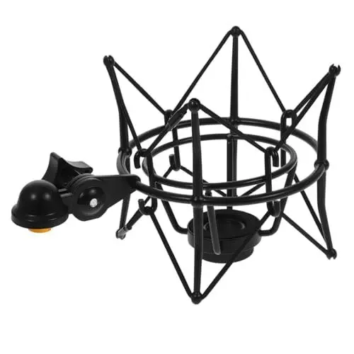 Produktbild: TOYANDONA Mikrofon Stoßfeste Halterung Mikrofonhalterung Mikrofonhalter Mikrofon Stoßfester Ständer Mikrofonspinne Aufhängungsständer