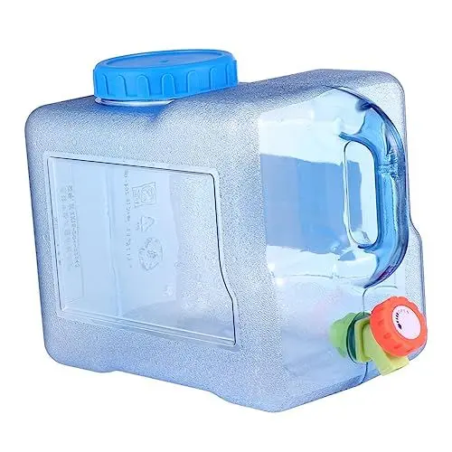 Produktbild: TOYANDONA Pc-wassereimer Tragbar Mit Wasserhahn Wasserbehälter Für Auto Camping Garten Wasserbehälter Aus Kunststoff Für Reisen