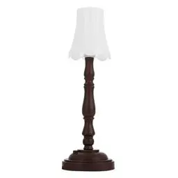Produktbild: Puppenhausm?Bel Mini Tischlampe Stehlampe Stehleuchte LED Schreibtischlampe ?Bel Puppenstube Spielzeug für Fee Garten Zubeh?r Micro Landschaft Dekoration Puppenstube Lampe Led