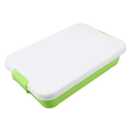 Produktbild: TOYANDONA Sandplastikform sensorisches Tablett Sandkasten-Miniaturen Sandkastenspielzeug Sandkästen Sandkasten Spielzeug Kinder Spielzeugbox Indoor-Sandkasten Leere Sandbox Light Green