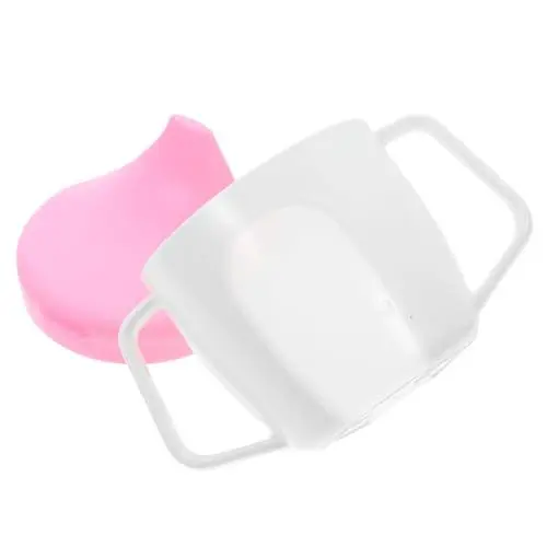 Produktbild: TOYANDONA Schnabeltasse mit Henkel Vielseitiger Milchbecher für Kinder Wasserbecher für Kleinkinder Wassergläser Babyflasche Trinkbecher Wasserbehälter tragbar graduierter Becher Babywaage
