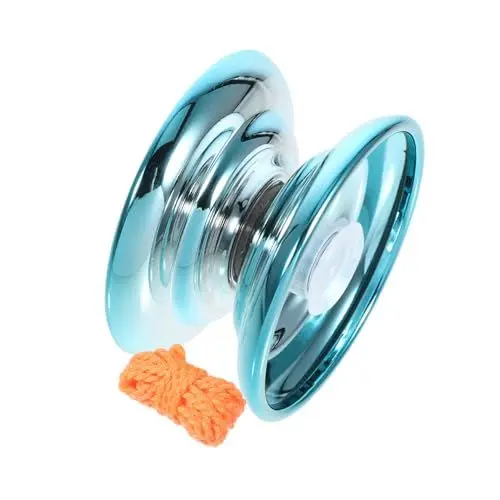 Produktbild: TOYANDONA Schnur Jo-Jo Yoyo-Profi -Bälle kreative Yoyo-Bälle Yoyo-Ball-Spielzeug -Ball für Erwachsene Schlafspielzeug Yo-Yo-Ball Yo-Yos für Anfänger Fingerball Legierung Blue