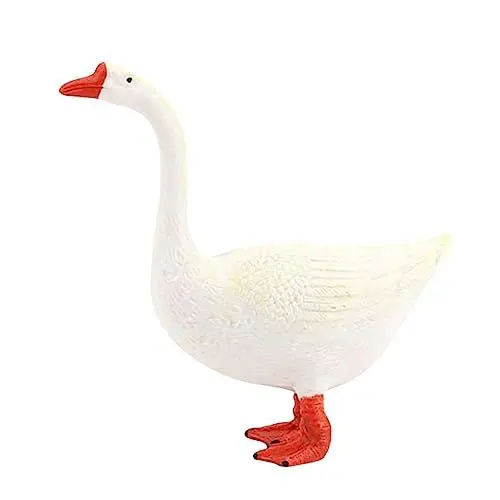 Produktbild: TOYANDONA Spielzeug Für Draußen Dekoration Gans Statue Bauernhof Tierskulptur: Gartengans Statue Farm Tier Figur Land Ostern Terrasse Home Decoration für Innenraumtuch im Freien Kinder