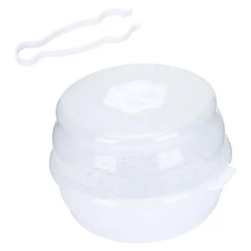 Produktbild: TOYANDONA Sterilisatorbox Für Babyflaschen Sterilisator Für Babyflaschen Behälter Für Babyflaschen Produkte Halter Für Flaschentrockner Stillzubehör Weiß Geschirr Futtermittel Abs