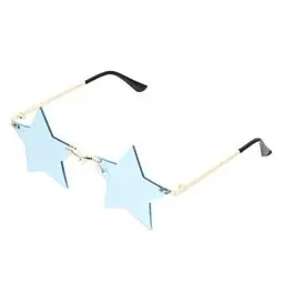 Produktbild: TOYANDONA Sternförmige Lustige Gläser UV Schutz Brillen Neuheit Photobooth Requisiten Brillen Mode für Frauen Männer