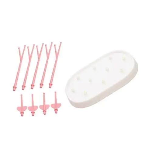 Produktbild: TOYANDONA Trockner für Babyflaschen flaschengestell babyflaschen trockenständer Halter für Bechertrockner Babyflaschenständer flaschenhalter Wäscheständer Nuckelflasche Abtropffläche