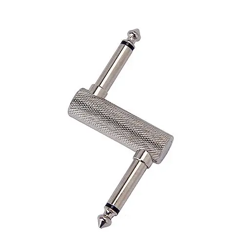 Produktbild: TOYANDONA Z Typ Effektpedal Silberner Gitarrenpedal Adapter Gitarrenpedal Patch Gitarren Effekt Pedalboard Koppler
