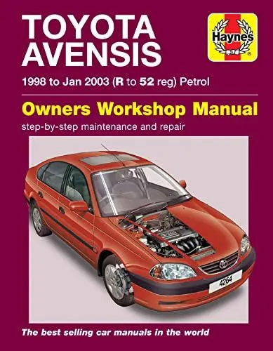 Produktbild: Toyota Avensis Petrol (98 - Jan 03) Haynes Repair Manual