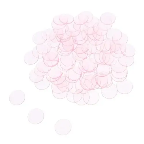 Produktbild: Toyvian Bingo-zählchips-set 100 Stück Bingo-marker Aus Kunststoff Durchsichtige Zähler Für Bingo-spiele Poker-chips-spiel