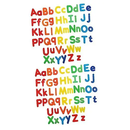 Produktbild: Toyvian 104 Rechtschreibung Frühes Hölzernes Abc-Montessori-Block-Holzspielzeug Interessantes Kognitives Puzzle Für Jungen Kognitions-Kindergarten-Brettpuzzle Für Buchstaben